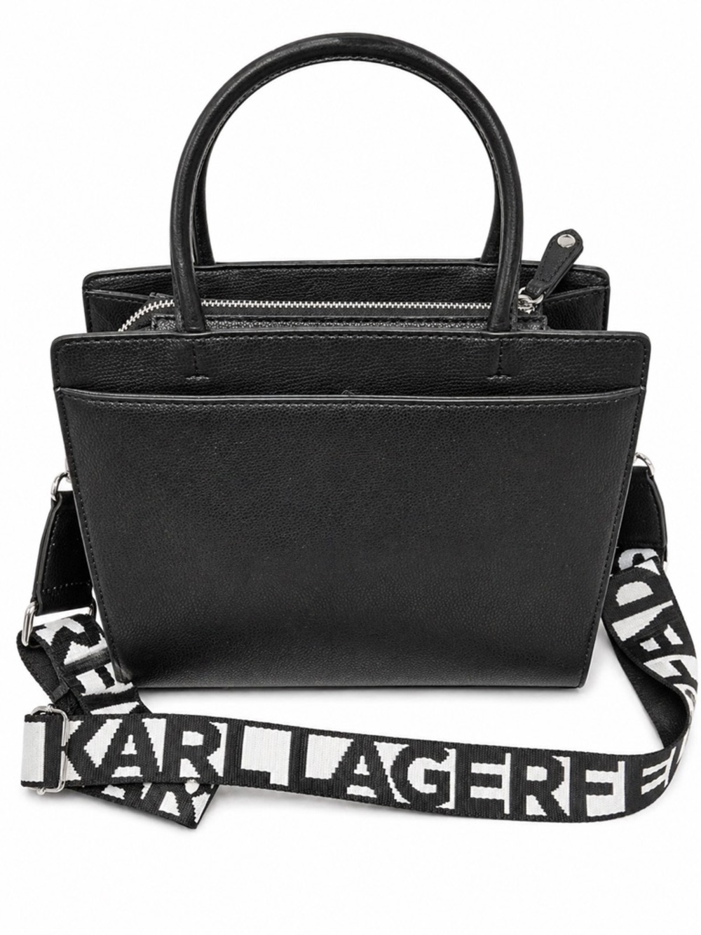 Karl Lagerfeld Paris Maybelle Satchel With Strap. - Picture 2 of 7